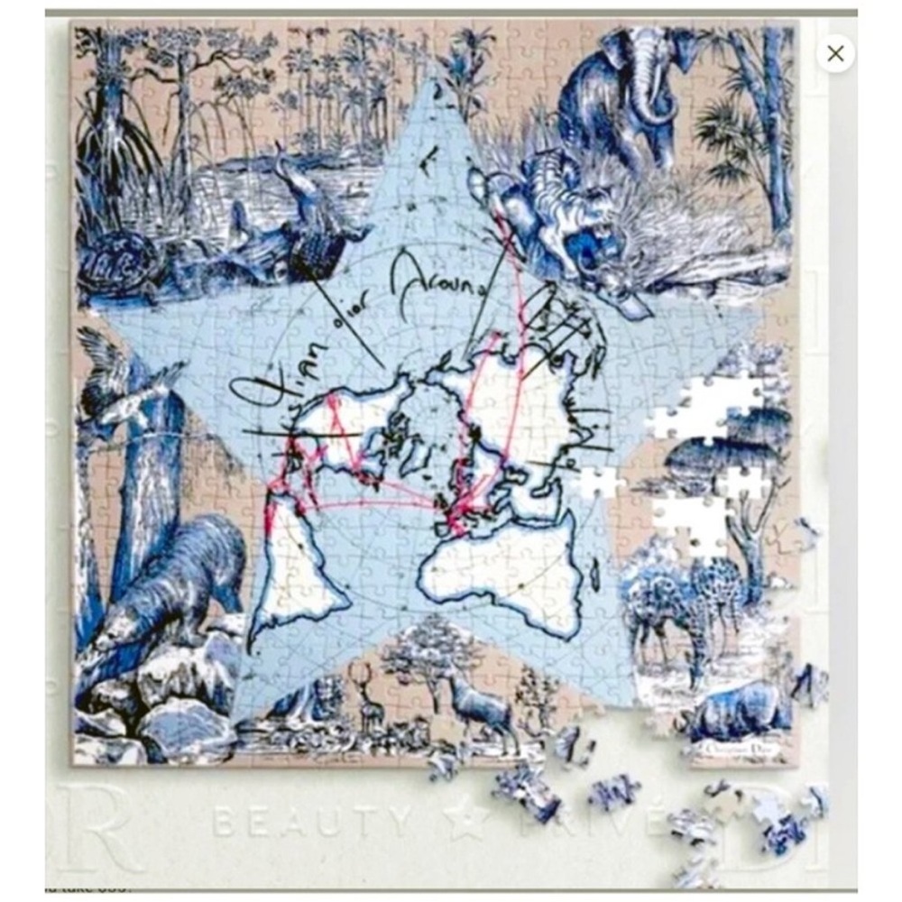 Dior Limited Edition Around the World 500 PCs puzzle - New in Sealed Box